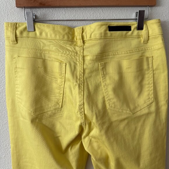Baccini Fun‎ Yellow Skinny Pants Size 14P - Picture 6 of 8